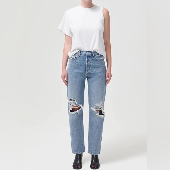 Agolde Denim - Agolde 90’s Jean Mid-rise Loose Fit- in Wander